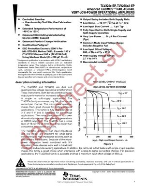 TLV2254QDREP datasheet  